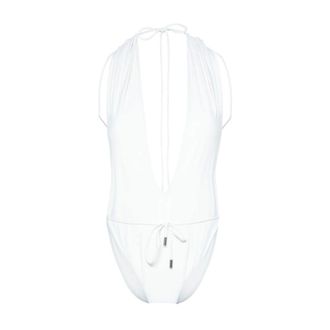 Saint Laurent One-piece, female, White, Size: S Saint Laurent Sea clothing