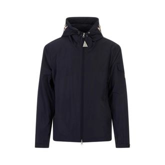 Moncler Light Jackets, male, Blue, Size: 2XL Sassiere Jacket