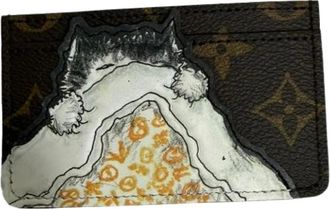 Louis Vuitton Pre-owned Limited Edition Cat Nap Card Holder - - Pre-owned - Donna - Marrone - ONE SIZE