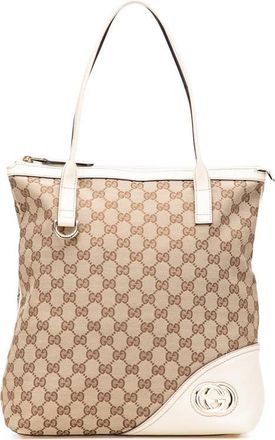 Gucci Pre-owned Gucci GG Canvas Britt Tote Ladies 182492 001364
