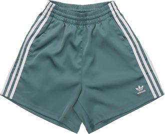 adidas (WMNS) adidas Adicolor Classic Satin Shorts Hazy Emerald GN2775