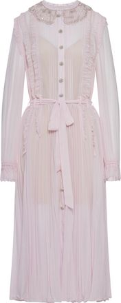 Self Portrait PLEATED GEORGETTE MIDI DRESS - Self-portrait - Woman