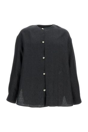 Jacquemus Grey La Chemise Pastro Linen Shirt