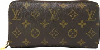 Louis Vuitton Monogram Brown Monogram Monogram Long Wallet (Bi-Fold) (Pre-Owned)