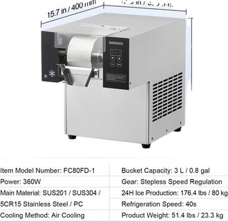 OEM M&aacute;quina De Helados, Alta Producci&oacute;n Diaria, Texturas De Helado Vers&aacute;tiles, 80 Kg Cada 24 Horas