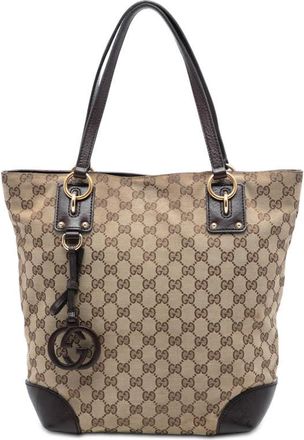 Gucci Pre-owned Gucci GG Canvas GG Charm Tote Ladies P75QLTI3UDRGQMP7