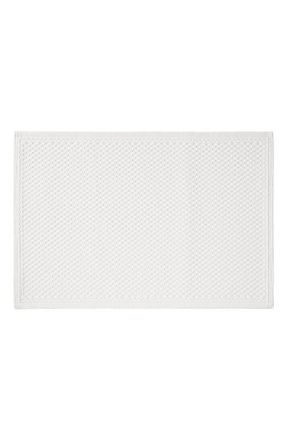 Coyuchi Moonstone Organic Cotton Bath Rug in Alpine White at Nordstrom