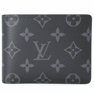 Louis Vuitton Black Monogram Eclipse Monogram Empreinte Wallet (Bi-Fold) (Pre-Owned)