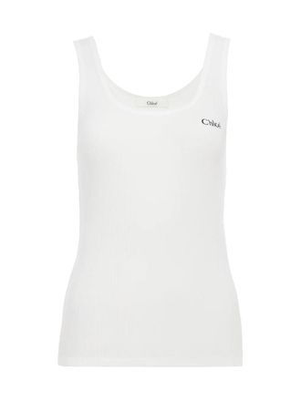 Chlo&eacute; Logo Tank Top