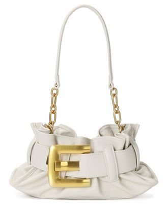 Tiffany & Fred Smooth Leather Shoulder Bag