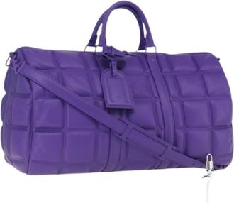 Louis Vuitton Borsa Weekend Vintage Pre-owned - - Pre-owned - Uomo - Viola - ONE SIZE