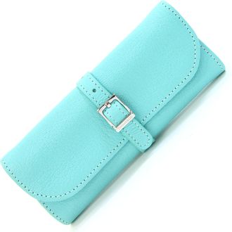 Tiffany & Co. Tiffany Blue Leather Pouch (Pre-Owned)