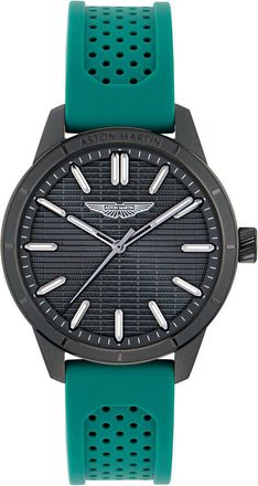 Aston Martin Aml Icon Hdl Mens Green Watch MTIH1F502 Silicone - One Size