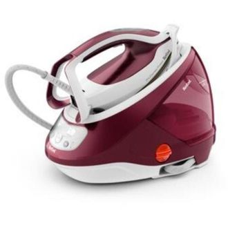 T-fal Gv9220 Estaci&oacute;n Plancha Al Vapor 2600 W Durilium Airglide Autoclean Soleplate Borgo&ntilde;a, Blanco