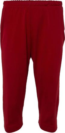 Dolce & Gabbana Pantaloni crop con vita elasticizzata - Rosso