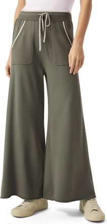Splendid Veronica Crop Wide Leg Sweater Knit Pants in Soft Vob/Moonstone at Nordstrom Rack, Size Medium