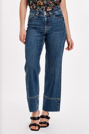 Dear John Denim Gunnar Wide Leg Jeans In Gysun