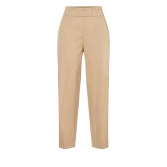 M.A.C Tapered Broeken - Dames - Broeken - Beige - Maat: XL