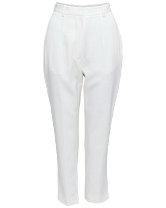 Alexander McQueen Alexander Mcqueen 2020 Wool Curved Pant, Size It 38 (Authentic Pre-Loved)