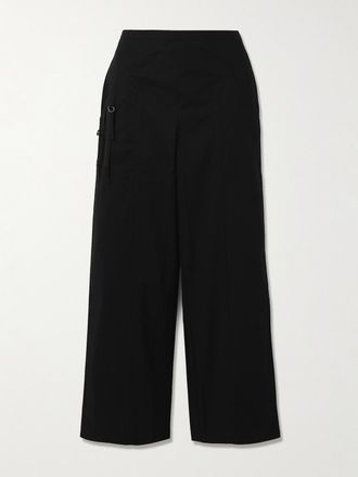 Deiji Studios Pantaloni In Twill Di Cotone Adjust Pocket - Nero
