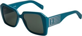Karl Lagerfeld Injectie - Dames - Zonnebrillen - Blauw - ONE Size - Accessoires