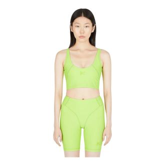 (di)vision Twin Layer Long Line Bra - female - (Di)vision - Sports Bras - Green - XS - Sport