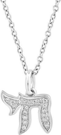 Effy 14K White Gold Pav&eacute; Diamond Pendant Necklace in Silver at Nordstrom Rack, Size 18