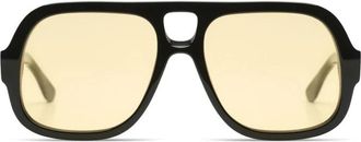 Komono Eden Black Spark - unisex - Zonnebrillen - Zwart - ONE Size - Accessoires