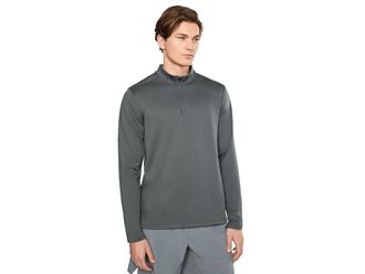 Under Armour Motion 1/4 Zip Mens Sweatshirt Castlerock/Castlerock : 2XL, Denim/Polyester