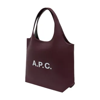 A.P.C. Ninon Tote Bag - Burgundy
