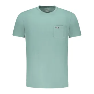 Lee T-Shirts, male, Green, Size: XL Pocket Tee