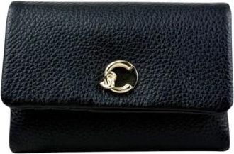 Coccinelle C-Me Softy Portafoglio - Dames - Portefeuilles - Zwart - ONE Size - Leer - Accessoires