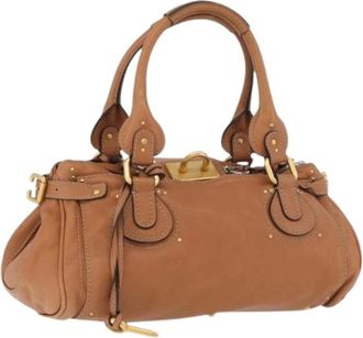 Chlo&eacute; Pre-owned Handbags, female, Brown, Size: ONE SIZE Pre-owned Hand Bag