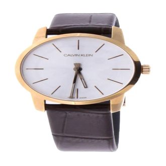 Calvin Klein City Watch - Dames - Horloges - Veelkleurig - ONE Size - Leer - Accessoires