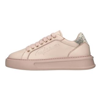 Roberto Cavalli Dames, Schoenen, Roze, Maat: 39 EU Leer