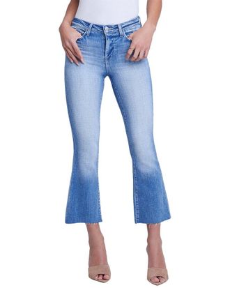 L'agence LAgence Kendra High Rise Crop Flare Jean