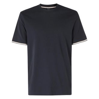 HUGO BOSS Hombre, Camisetas, Azul, Talla: L