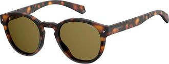 Polaroid Havana Bronze Gepolariseerde Zonnebril - unisex - Zonnebrillen - Bruin - 49 MM - Accessoires