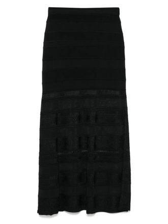 Sandro knitted skirt - Black