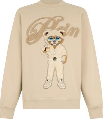 Philipp Plein Hombre, Sudaderas, Beige, Talla: L