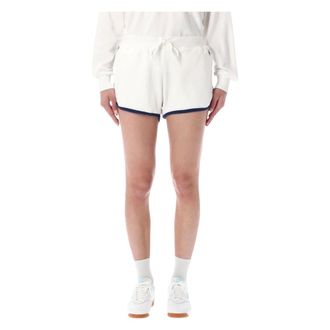 Polo Ralph Lauren Short Shorts, female, White, Size: XS Lightweight Cotton Terry Knit Shorts