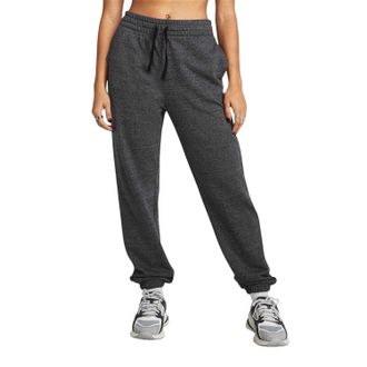 Under Armour Rival-joggingbroek van badstof voor dames (Donkergrijs)