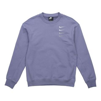 Nike French Terry Swoosh Gradient Round Neck Pullover DB9408-412