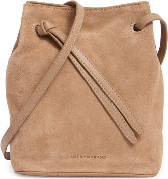 Lucky Brand Aylan Mini Crossbody Bag in Tuscanny Suede at Nordstrom Rack