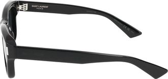 Saint Laurent Mens Sl Sunglasses Black Acetate