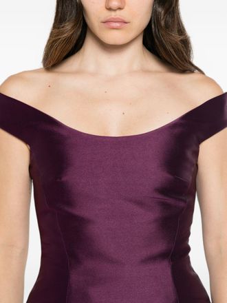 Solace London Pieta Dress - Purple