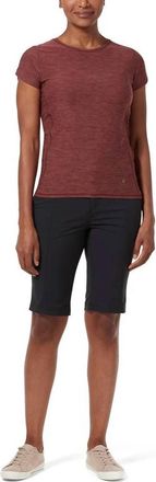 Royal Robbins Womens Discovery Bermuda Short In Jet Black