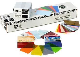 Zebra Premier Pvc 15 Mil (500) Tarjeta De Visita 500 Pieza(s)