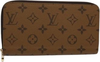 Louis Vuitton Pre-owned Canvas Wallet - Dames - Vintage Accessoires - Bruin - ONE Size - Vintage