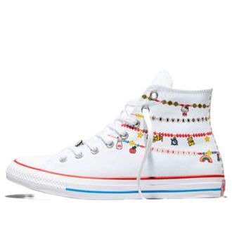 Converse x Hello Kitty And Friends Chuck Taylor All Star Charmed White Red Yellow A17699C